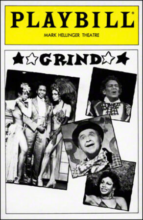Grind Playbill - Opening Night, April 1985