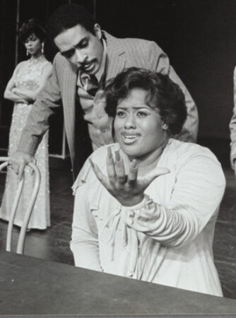 Ben Harney and Jennifer Holliday in Dreamgirls HR