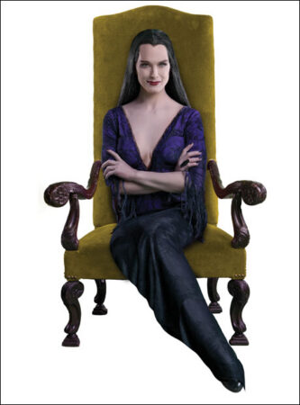 PHOTO CALL: A First Look at Brooke Shields as "Morticia Addams" | Playbill