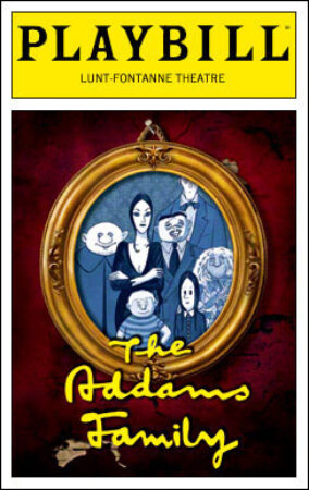 Addams Family Playbill - Opening Night