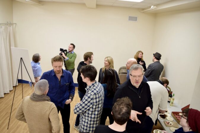 Exclusive: Playwright Aaron Posner Visits First Rehearsal for ...