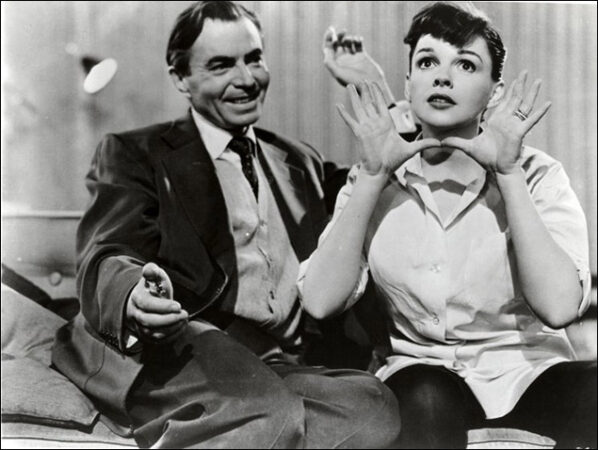 Judy Garland and James Mason in 