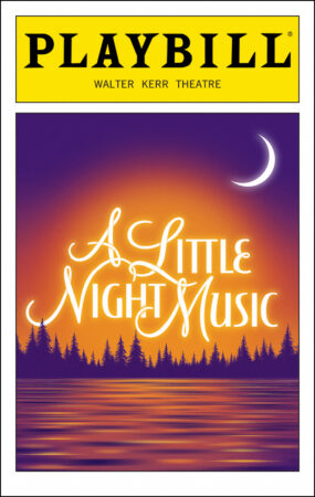 A small night music Playbill - Opening Night