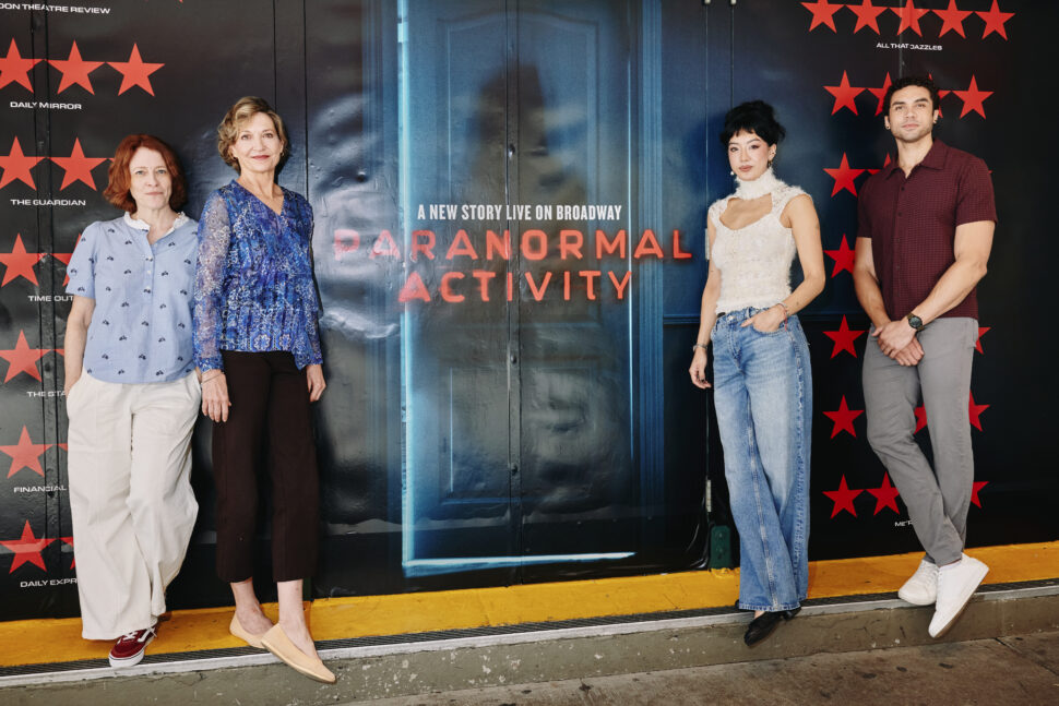 Photos: The Broadway Cast of Paranormal Activity Meets the Press