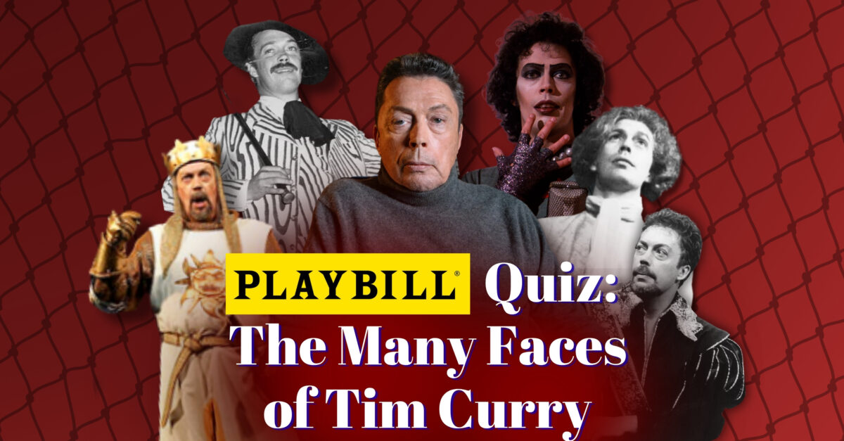 Quiz: The Many Faces of Tim Curry