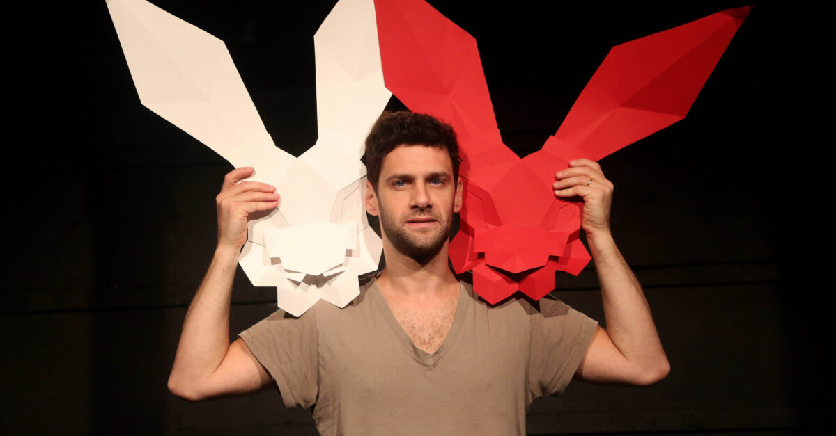 Justin Rabbit Justin Bartha Joins White Rabbit Red Rabbit for the Night | Playbill