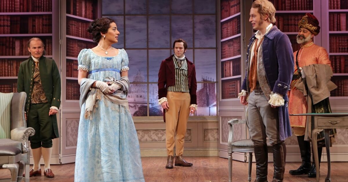 The School For Scandal Opens OffBroadway Playbill