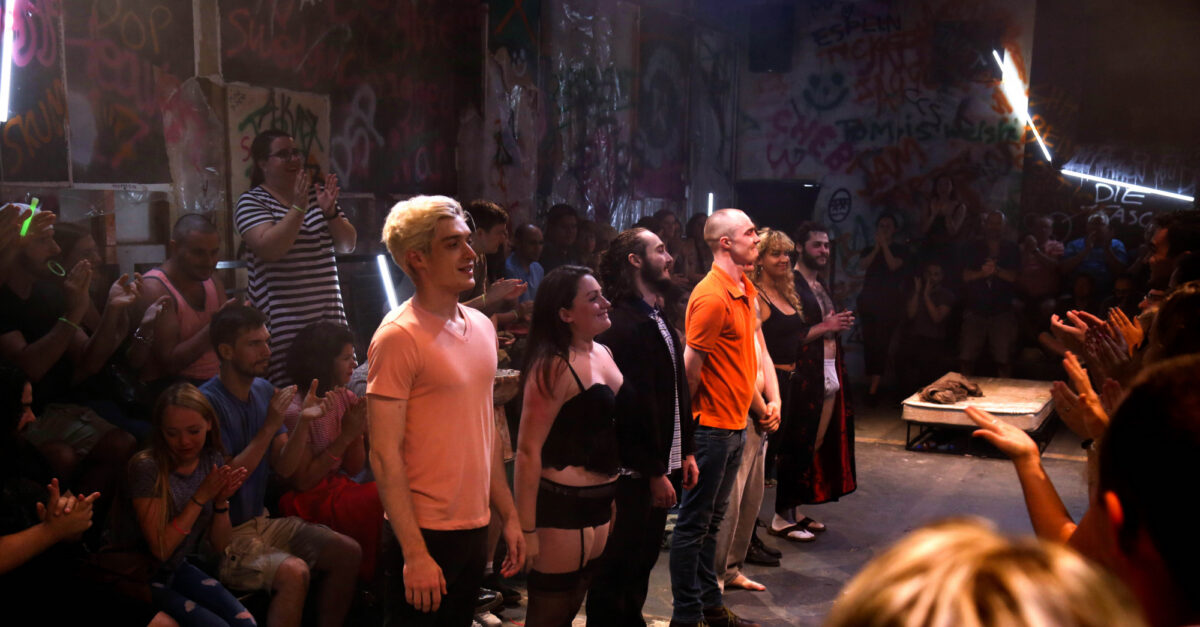 Inside the Opening Night of Trainspotting Live Playbill