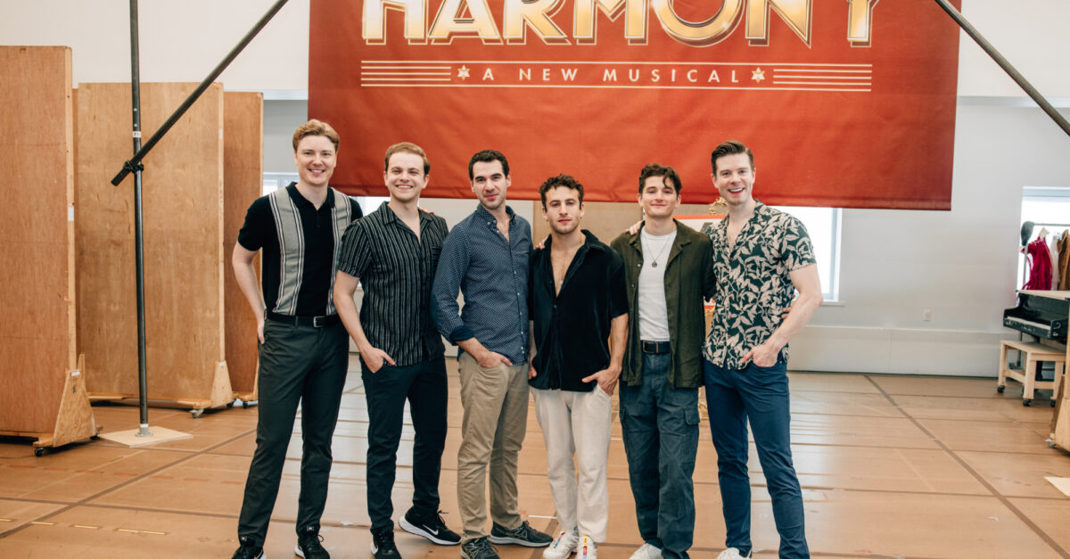 'I Love a Boyband' The Cast of Broadway's Harmony on Why The Show Is a MustSee Playbill