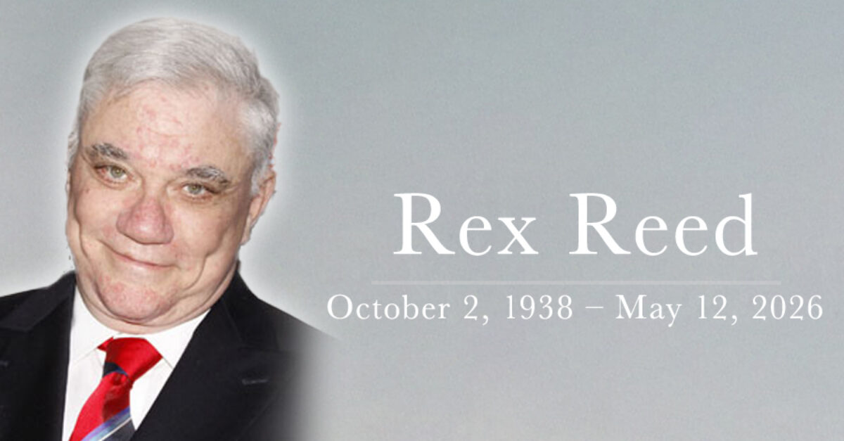El crítico cultural Rex Reed ha fallecido a los 87 años