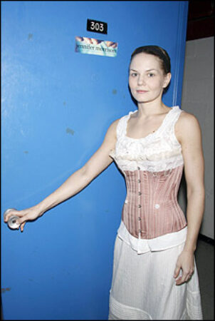 "That is the corset before the major bustle."