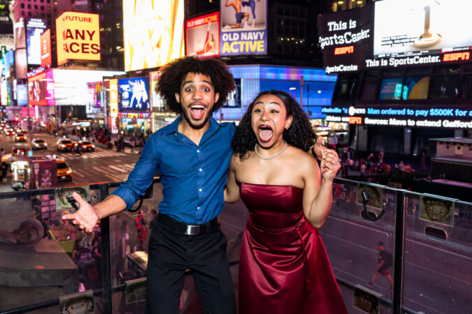 The Jimmy Awards 2025 Chris Hayes and ﻿Fabiola Caraballo Quijada HR