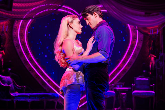 Moulin Rouge! Broadway Production Photos 2025 Meg Donnelly and Christian Douglas HR