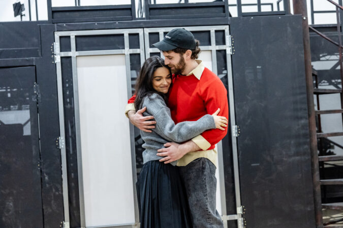 The Last 5 Years London Rehearsal Photos 2026 Rachel Zegler and Ben Platt HR
