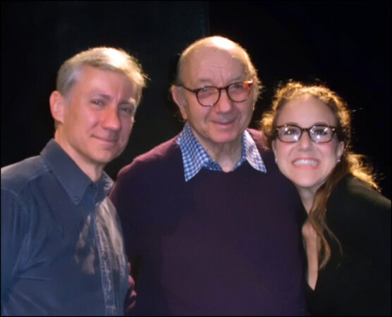 David Garrison, Neil SImon and Jenn Harris