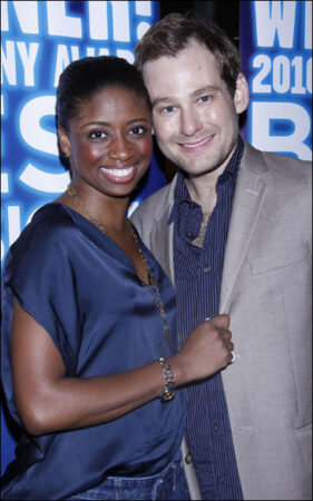 Montego Glover and Chad Kimball