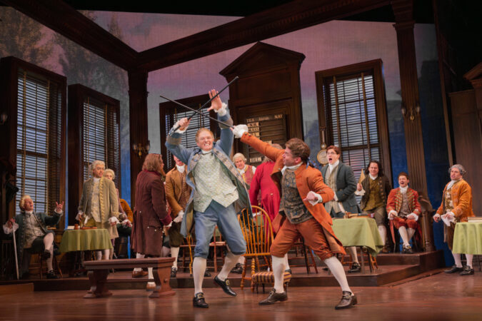 1776 Paper Mill Playhouse Production Photos 2026 Edward Watts and Will Blum HR