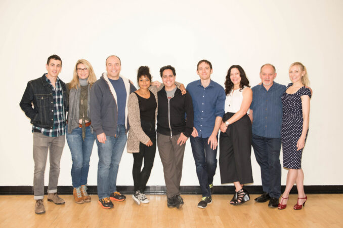 Describe_the_Night_Atlantic_Theater_Company_Rehearsal_2017_Stephen Stocking_Nadia Bowers_Danny Burstein_Rebecca Naomi Jones_Rajiv Joseph_Max Gordon Moore_Giovanna Sardelli_Zach Grenier_Tina Benko_HR