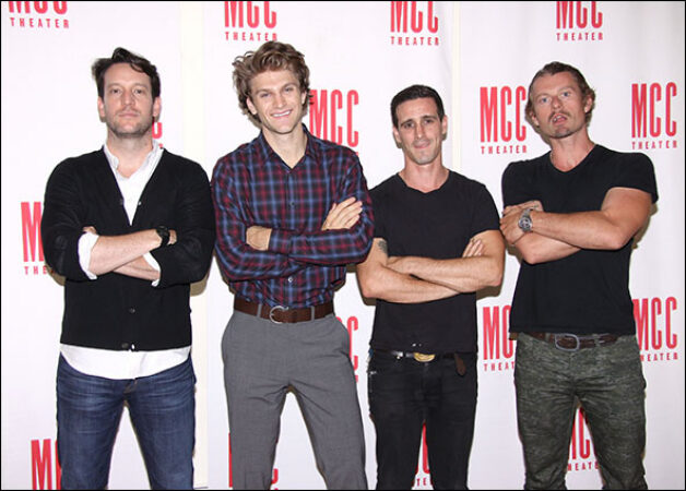John Pollono, Keegan Allen, James Ransone and James Badge Dale