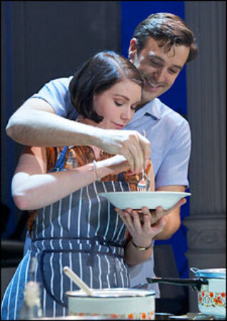 Emma Williams and Michael Xavier