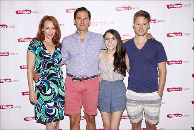 Erin Cummings, Paul Anthony Stewart, Alexis Molnar and Randy Harrison