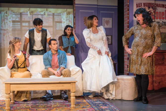 Friends_Musical_Parody_Production_Photos _2017_Katie Johantgen_Alan Trinca_Landon Zwick_Lisa Graye_Patricia Sabulis_Seth Blum_HR