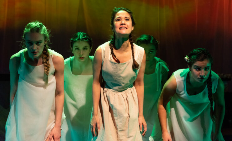 Anne of Green Gables Part I_Off Broadway_Production Photos_2019_Brooke Averi_Stephanie Young_Ali Ewoldt_Kara Menendez_HR