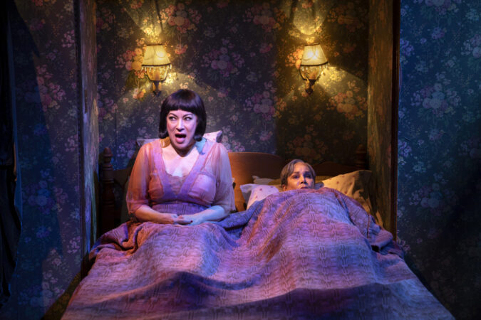 The Adding Machine The New Group Production Photos 2026 Jennifer Tilly and Daphne Rubin-Vega HR