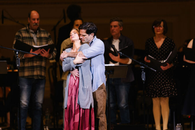 The Bridges of Madison County Reunion Concert Carnegie Hall 2025 Kelli O'Hara and Steven Pasquale HR