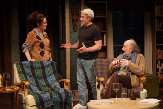 Ulster American Irish Repertory Theatre Production Photos 2026 Geraldine Hughes, Matthew Broderick, and Max Baker HR