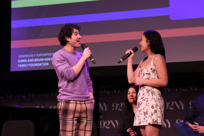 Maybe Happy Ending Broadway Grammy Recording Academy Event 2025 Darren Criss and Helen J. Shen HR
