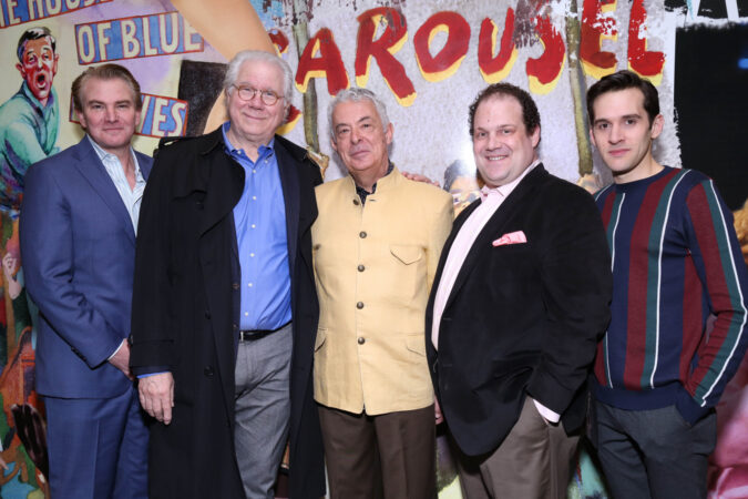 Nantucket Sleigh Ride_Off-Broadway_Opening Night_2019_Douglas Sills_John Larroquette_Germán Jaramillo_Jordan Gelber_Adam Chanler-Berat_HR
