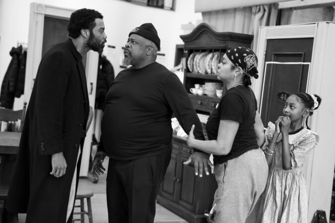 Joe Turner's Come and Gone Broadway Rehearsal Photos 2026 Joshua Boone, Cedric The Entertainer, Taraji P. Henson, and Savannah Commodore HR