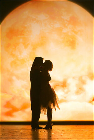 Jarrod Emick and Lauren Kennedy