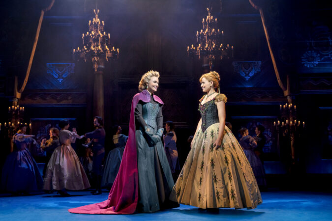Frozen_London_Production Photos_2021_Samantha Barks, Stephanie McKeon, and cast_HR
