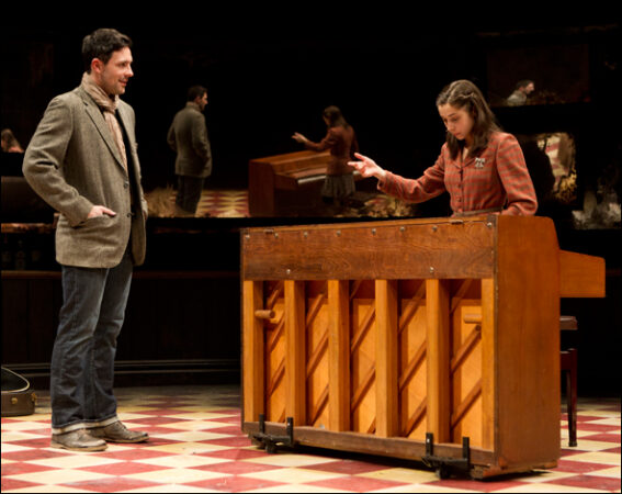 Steve Kazee and Cristin Milioti