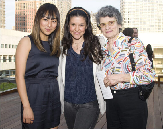 Greta Lee, Zoe Winters and Mary Louise Wilson