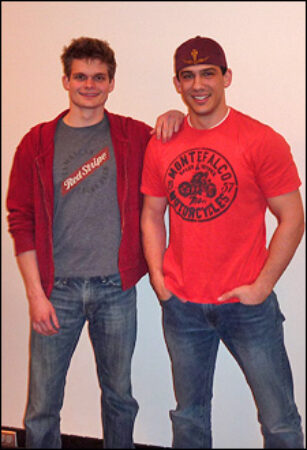 Andrew Durand and Charlie Brady