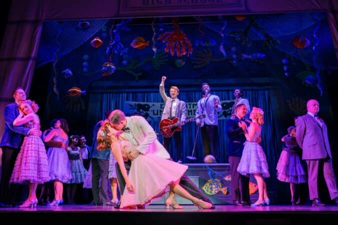 Back to the Future National Tour Production Photos 2026 Kathryn Adeline, Mike Bindeman, Lucas Hallauer HR