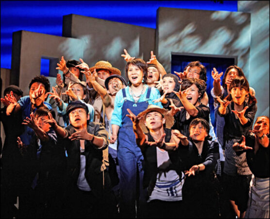 A scene from <i>Mamma Mia!</i>