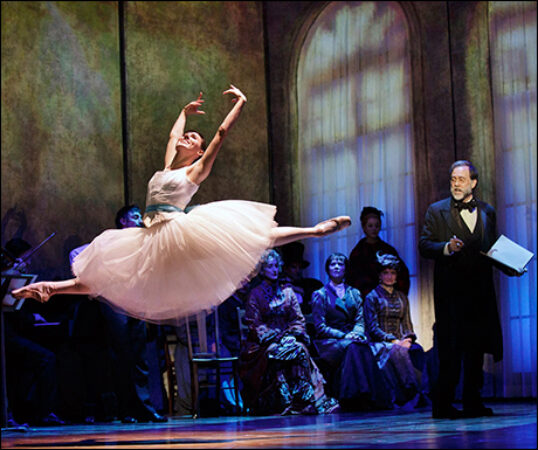 Tiler Peck, Boyd Gaines and cast