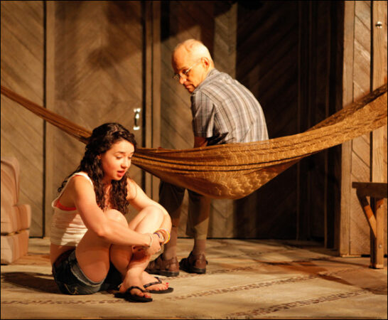 Sarah Steele and Željko Ivanek