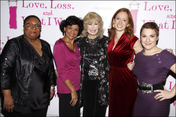 Myra Lucretia Taylor, Sonia Manzano, Loretta Swit, Emily Dorsch and Daisy Eagan