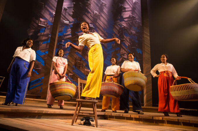 The Color Purple Broadway Production Photos 2015 Danielle Brooks, Patrice Covington, Cynthia Erivo, Bre Jackson, Carrie Compere, and Rema Webb HR