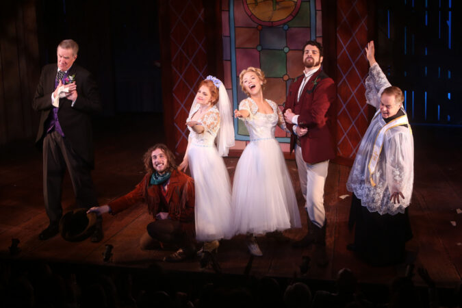 Desperate_Measures_New_World_Stages_Opening_Night_2018_Nick Wyman_Conor Ryan_Lauren Molina_Sarah Parnicky_Peter Saide_Gary Marachek_HR