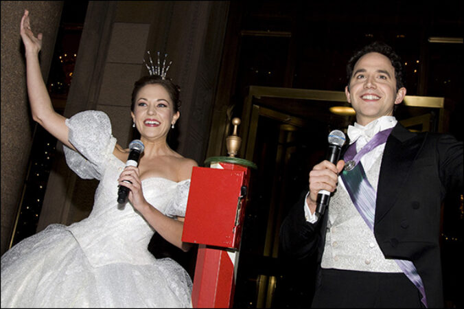 Laura Osnes and Santino Fontana