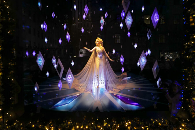 See Saks Fifth Avenue and Disney Unveil Frozen 2–Themed Windows