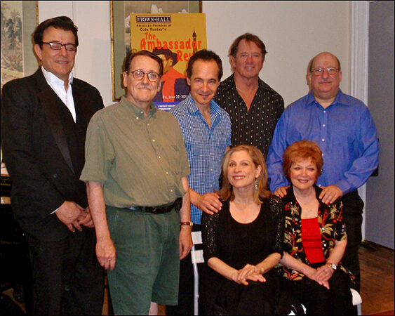 Vince Giordano, Peter Mintun, Jason Graae, Amy Burton, Tom Wopat, Anita Gillette and Ken Bloom