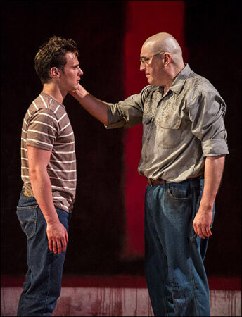 Jonathan Groff and Alfred Molina