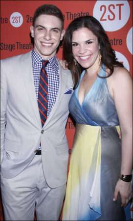 Derek Klena and Lindsay Mendez